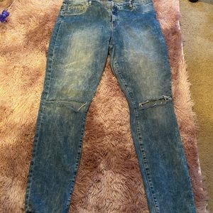 plus size jeans